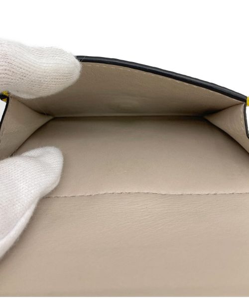 LOEWE（ロエベ）LOEWE (ロエベ) 3つ折り財布 イエローの古着・服飾アイテム