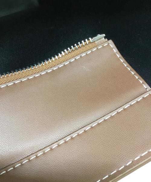 VASIC（ヴァジック）VASIC (ヴァジック) トートバッグ ベージュ×ブラウンの古着・服飾アイテム