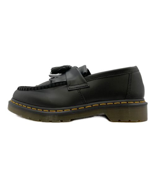 Dr.Martens（ドクターマーチン）Dr.Martens (ドクターマーチン) イエローステッチローファー ブラック サイズ:UK7の古着・服飾アイテム
