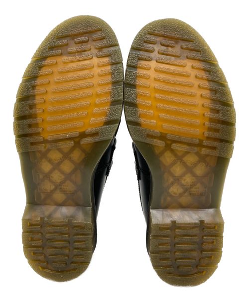 Dr.Martens（ドクターマーチン）Dr.Martens (ドクターマーチン) イエローステッチローファー ブラック サイズ:UK7の古着・服飾アイテム