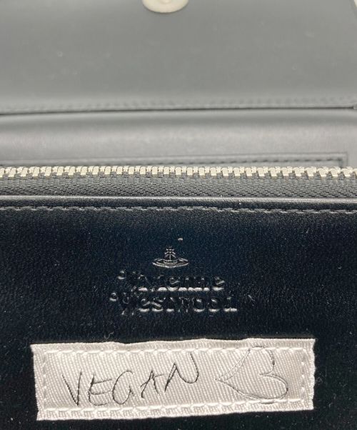 Vivienne Westwood（ヴィヴィアンウエストウッド）Vivienne Westwood (ヴィヴィアンウエストウッド) ショルダーウォレット ブラックの古着・服飾アイテム