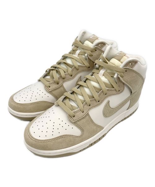 NIKE（ナイキ）NIKE (ナイキ) ハイカットスニーカー ブラウン×ホワイト サイズ:28の古着・服飾アイテム