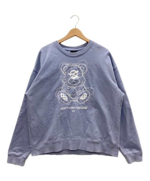 OY（オーワイ）OY (オーワイ) スウェット パープル サイズ:不明の古着・服飾アイテム