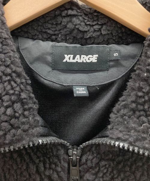 X-LARGE（エクストララージ）X-LARGE (エクストララージ) ボアジャケット ブラック サイズ:Sの古着・服飾アイテム