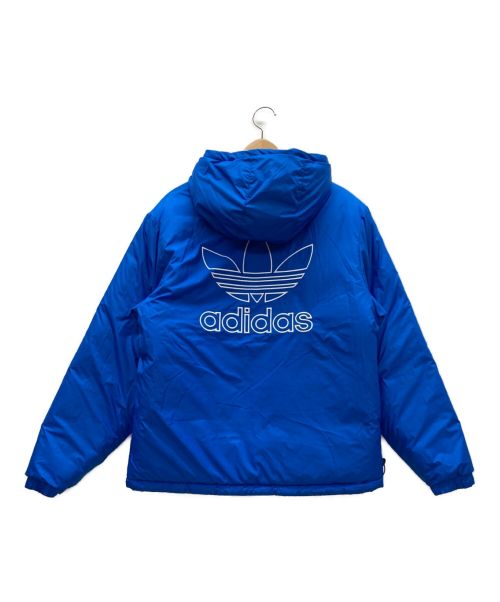 adidas（アディダス）adidas (アディダス) アディカラーリバーシブルジャケット ブルー×ネイビー サイズ:Mの古着・服飾アイテム