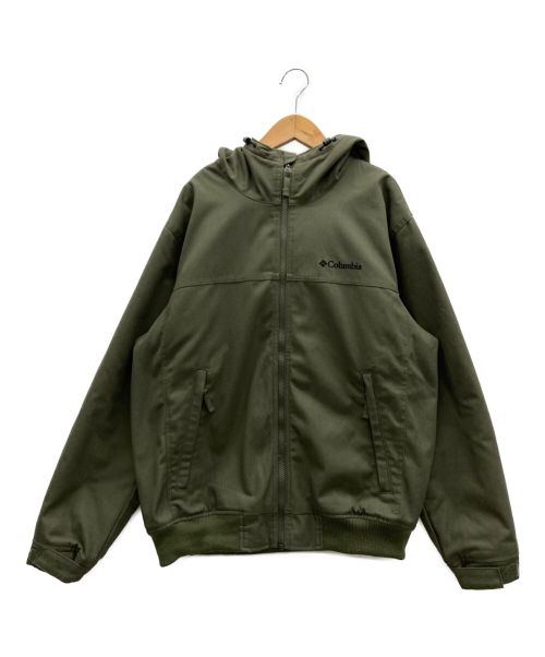 Columbia（コロンビア）Columbia (コロンビア) フーデッドジャケット グリーン サイズ:Lの古着・服飾アイテム