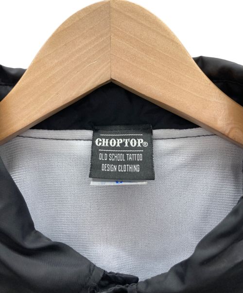 choptop（チョップトップ）choptop (チョップトップ) コーチジャケット ブラック サイズ:Mの古着・服飾アイテム