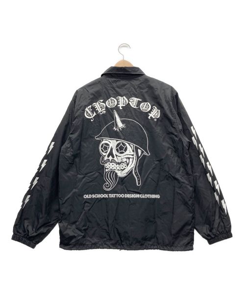 choptop（チョップトップ）choptop (チョップトップ) コーチジャケット ブラック サイズ:Mの古着・服飾アイテム