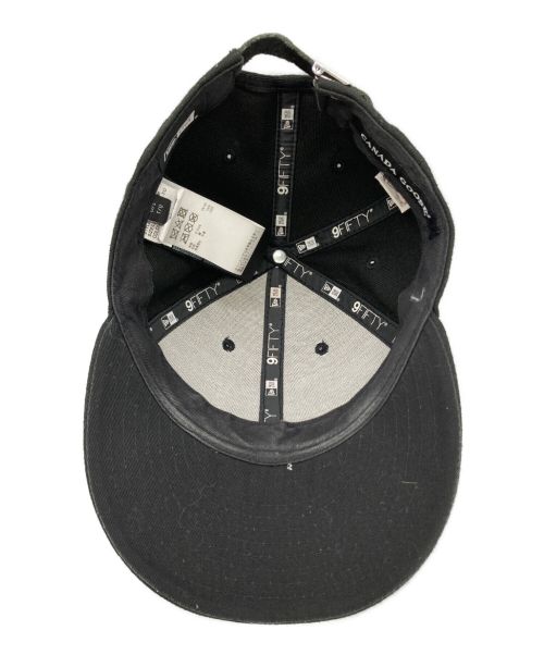 CANADA GOOSE（カナダグース）CANADA GOOSE (カナダグース) New Era (ニューエラ) キャップ ブラックの古着・服飾アイテム