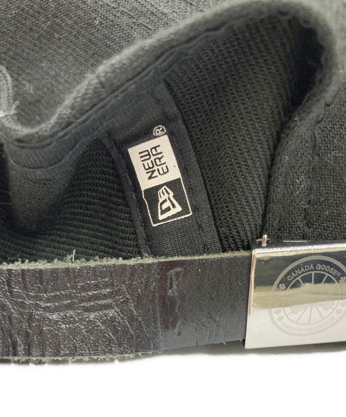 CANADA GOOSE（カナダグース）CANADA GOOSE (カナダグース) New Era (ニューエラ) キャップ ブラックの古着・服飾アイテム