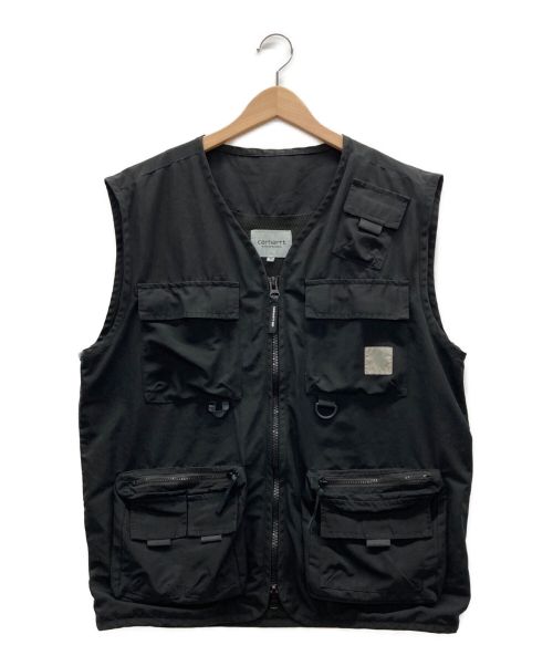 CarHartt（カーハート）CarHartt (カーハート) エルムウッドベスト ブラック サイズ:Mの古着・服飾アイテム