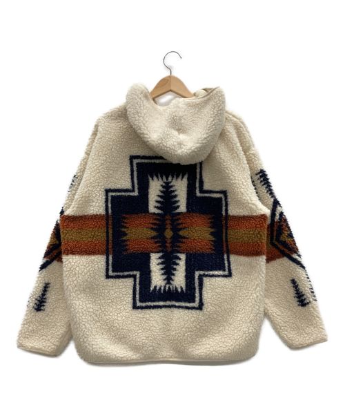 PENDLETON（ペンドルトン）PENDLETON (ペンドルトン) ボアジャケット ホワイト サイズ:Lの古着・服飾アイテム