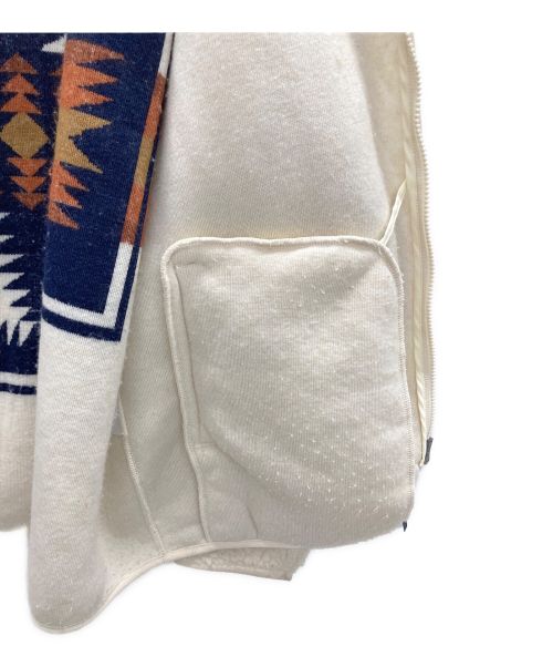 PENDLETON（ペンドルトン）PENDLETON (ペンドルトン) ボアジャケット ホワイト サイズ:Lの古着・服飾アイテム