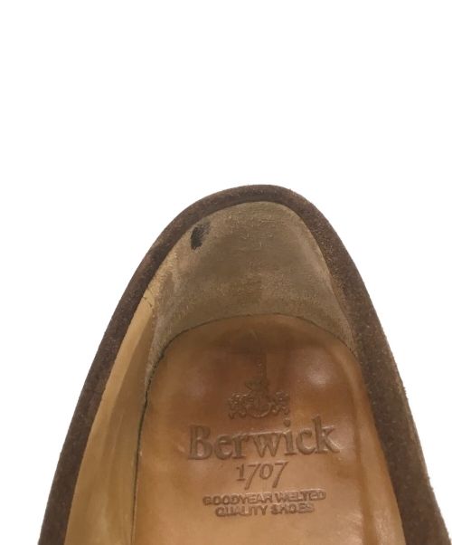 berwick1707（バーウィック）berwick1707 (バーウィック) コインローファー ブラウン サイズ:5の古着・服飾アイテム