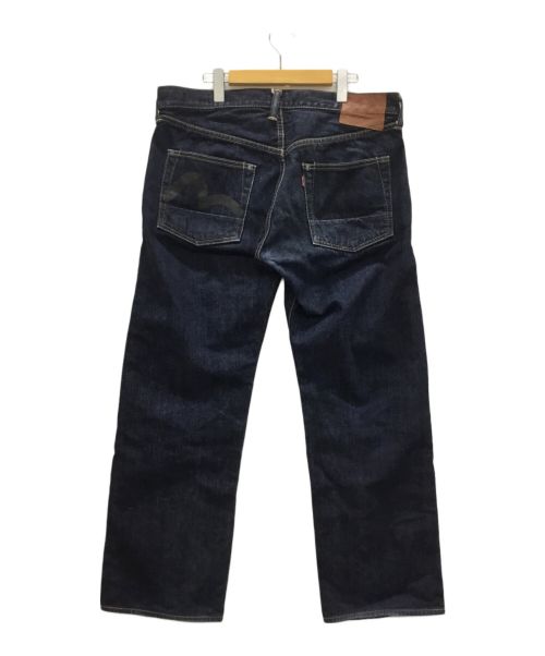 EVISU（エヴィス）EVISU (エビス) デニムパンツ ネイビー サイズ:36×32の古着・服飾アイテム