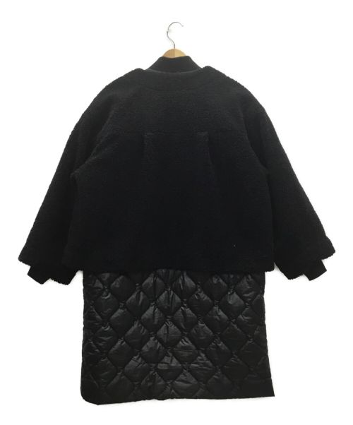 JEANASIS（ジーナシス）JEANASIS (ジーナシス) 3Wayレイヤーコート ブラック サイズ:Freeの古着・服飾アイテム