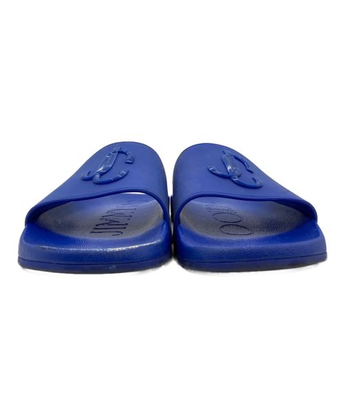 JIMMY CHOO（ジミーチュウ）JIMMY CHOO (ジミーチュウ) ビーチサンダル ブルー サイズ:42の古着・服飾アイテム