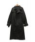 ADRER（アドラー）の古着「オーバートレンチコート」｜ブラック