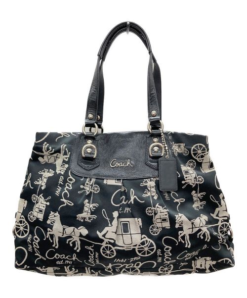 COACH（コーチ）COACH (コーチ) 2WAYショルダーバッグ ブラックの古着・服飾アイテム