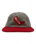 New Era (ニューエラ) ウールキャップ グレー×レッド：3980円