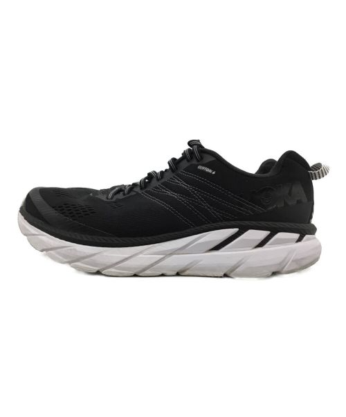HOKAONEONE（ホカオネオネ）HOKAONEONE (ホカオネオネ) スニーカー ブラック×ホワイト サイズ:27の古着・服飾アイテム