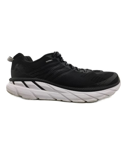 HOKAONEONE（ホカオネオネ）HOKAONEONE (ホカオネオネ) スニーカー ブラック×ホワイト サイズ:27の古着・服飾アイテム
