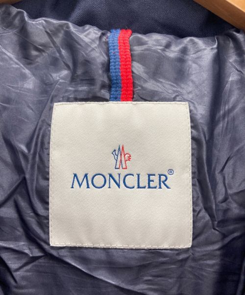 MONCLER（モンクレール）MONCLER (モンクレール) ダウンジャケット ネイビーの古着・服飾アイテム