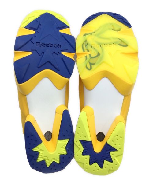 REEBOK（リーボック）REEBOK (リーボック) スニーカー イエロー×ブルー サイズ:27の古着・服飾アイテム