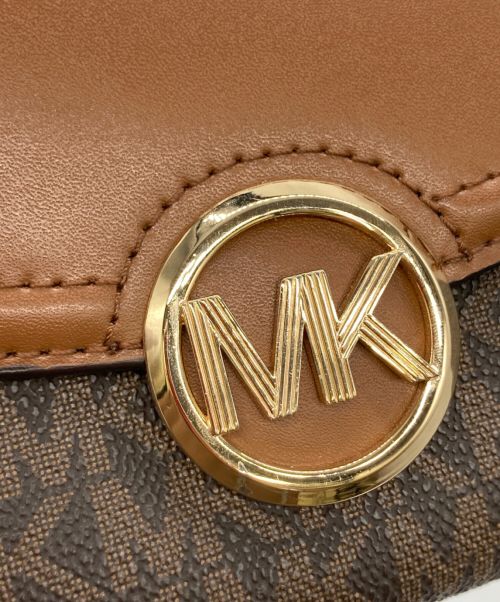 MICHAEL KORS（マイケルコース）MICHAEL KORS (マイケルコース) 長財布 ブラウンの古着・服飾アイテム