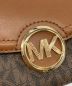 中古・古着 MICHAEL KORS (マイケルコース) 長財布 ブラウン：3980円