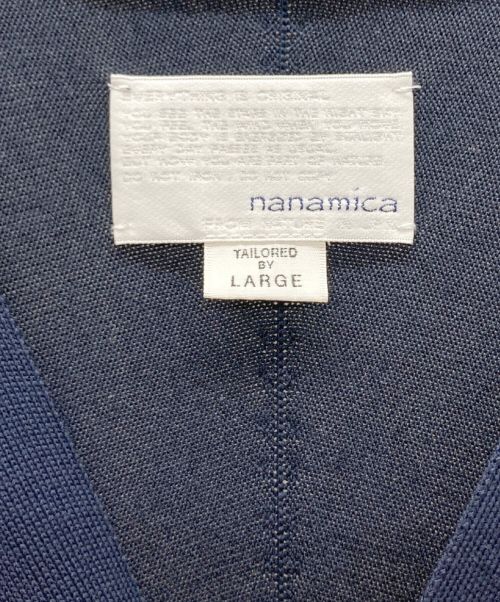 nanamica（ナナミカ）nanamica (ナナミカ) カーディガン ネイビー サイズ:Lの古着・服飾アイテム