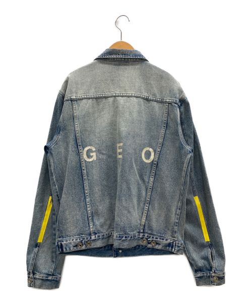 GEO（ジオ）GEO (ジオ) デニムジャケット スカイブルー サイズ:Lの古着・服飾アイテム