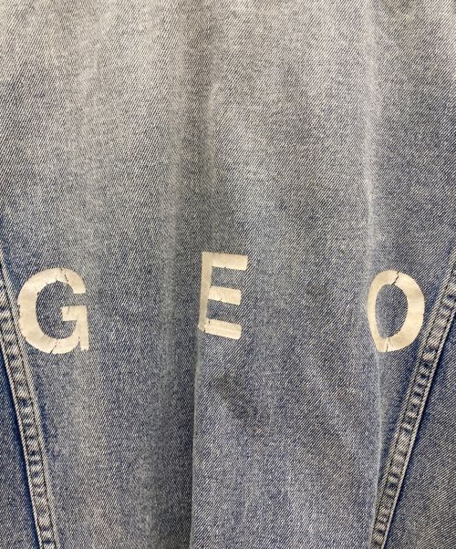 GEO（ジオ）GEO (ジオ) デニムジャケット スカイブルー サイズ:Lの古着・服飾アイテム