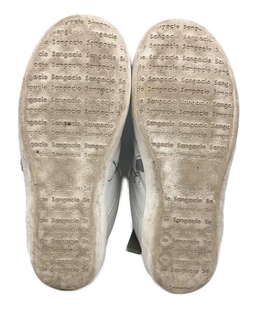 via SANGACIO（ヴィア・サンガチオ）via SANGACIO (ヴィア・サンガチオ) スニーカーにゅ～ず Binksy ホワイト サイズ:28の古着・服飾アイテム