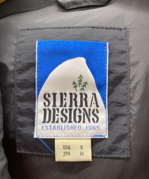 SIERRA DESIGNS（シエラデザインズ）SIERRA DESIGNS (シエラデザインズ) ダウンジャケット ブラック サイズ:Mの古着・服飾アイテム