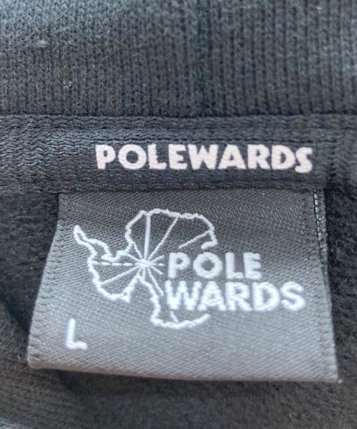 POLEWARDS（ポールワーズ）POLEWARDS (ポールワーズ) パーカー ブラック サイズ:Lの古着・服飾アイテム