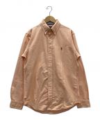 POLO RALPH LAURENポロ・ラルフローレン）の古着「ボタンダウンシャツ」｜オレンジ