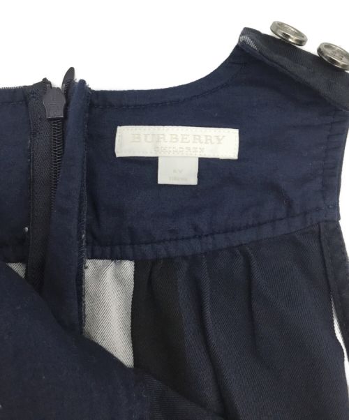 BURBERRY CHILDREN（バーバリー チルドレン）BURBERRY CHILDREN (バーバリー チルドレン) ノースリーブワンピース ネイビー サイズ:6Yの古着・服飾アイテム