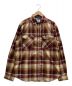 CarHartt（カーハート）の古着「チェックシャツ」｜ブラウン
