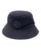 stussy×CarHarttステューシー×カーハート）の古着「バケットハット」｜ネイビー