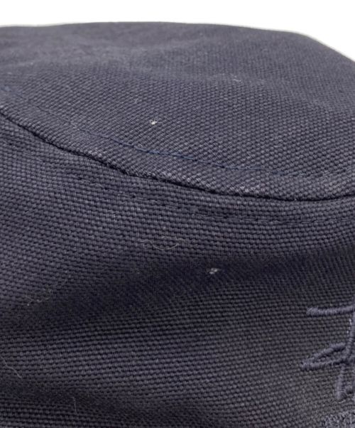 stussy（ステューシー）stussy (ステューシー) CarHartt (カーハート) バケットハット ネイビーの古着・服飾アイテム