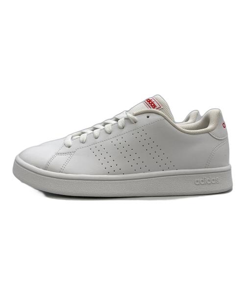 adidas（アディダス）adidas (アディダス) ADVANCOURT BASE M ホワイト サイズ:25.5 未使用品の古着・服飾アイテム
