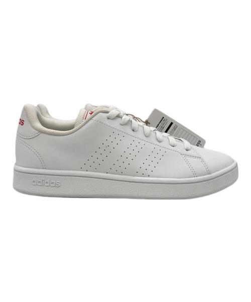 adidas（アディダス）adidas (アディダス) ADVANCOURT BASE M ホワイト サイズ:25.5 未使用品の古着・服飾アイテム