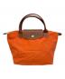 LONGCHAMP（ロンシャン）の古着「トートバッグ」｜オレンジ
