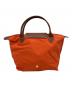 LONGCHAMP (ロンシャン) トートバッグ オレンジ：5000円