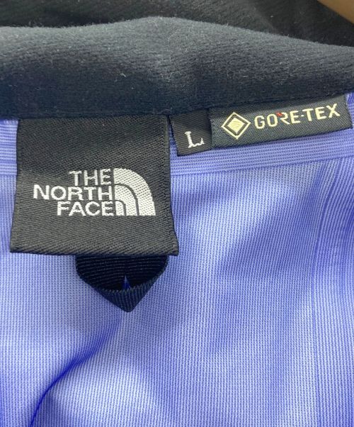 THE NORTH FACE（ザ ノース フェイス）THE NORTH FACE (ザ ノース フェイス) マウンテンレインテックスジャケット ブルー×ブラック サイズ:Lの古着・服飾アイテム