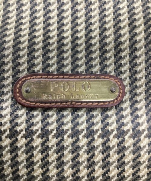 POLO RALPH LAUREN（ポロ・ラルフローレン）POLO RALPH LAUREN (ポロ・ラルフローレン) ボストンバッグ ベージュの古着・服飾アイテム