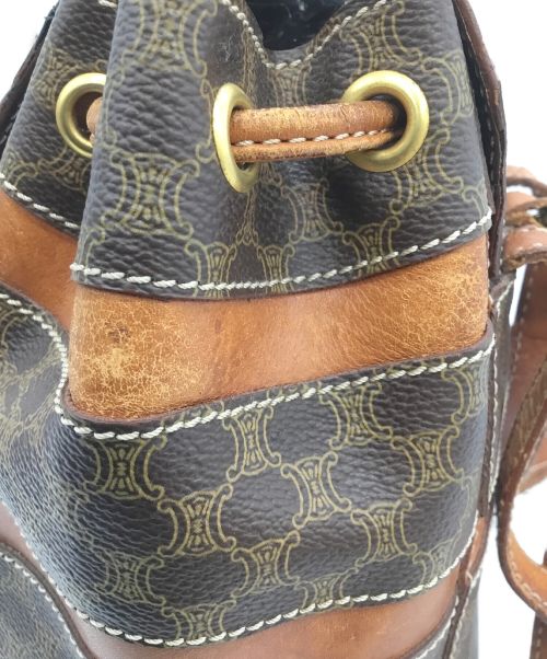 CELINE（セリーヌ）CELINE (セリーヌ) ミニリュック ブラウンの古着・服飾アイテム