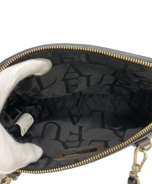 FURLA（フルラ）FURLA (フルラ) ショルダーバッグ ブルー×ブラウンの古着・服飾アイテム