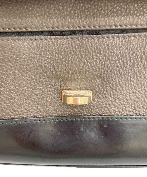 FURLA（フルラ）FURLA (フルラ) ショルダーバッグ ブルー×ブラウンの古着・服飾アイテム